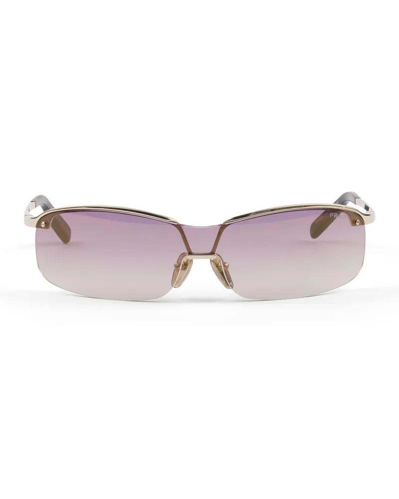 Prada Eyewear Collection Sonnenbrille, Damen, Gradient Cherry/gold Lenses Gradient