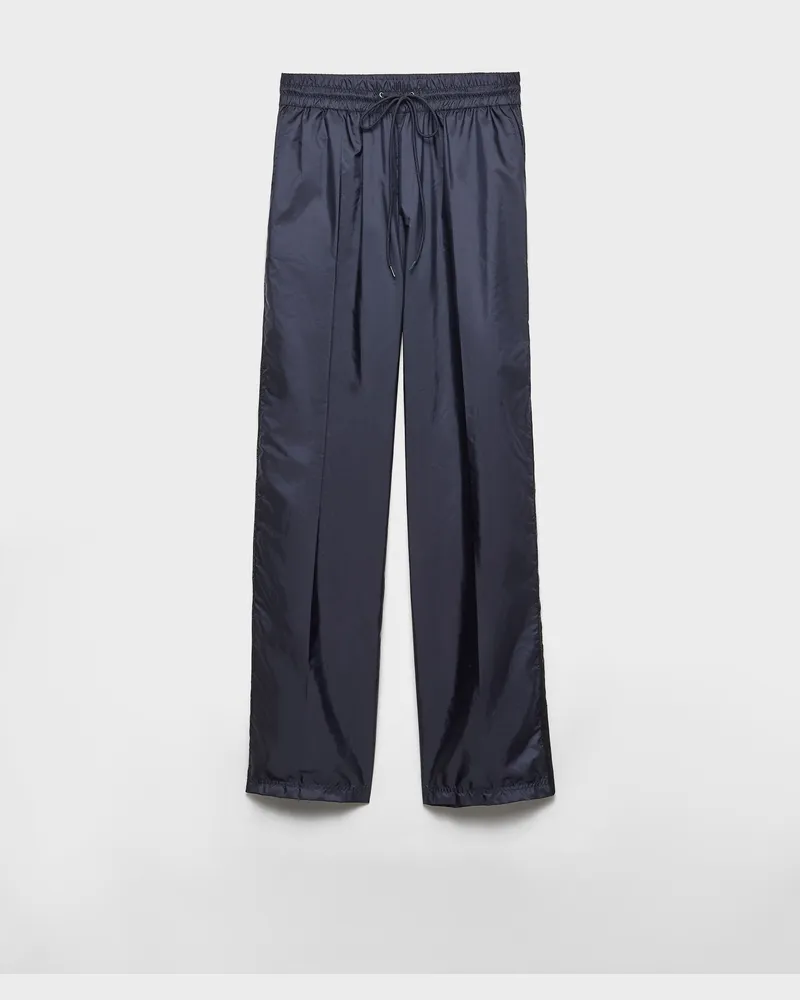 Prada Hose aus Light Re-Nylon Königsblau