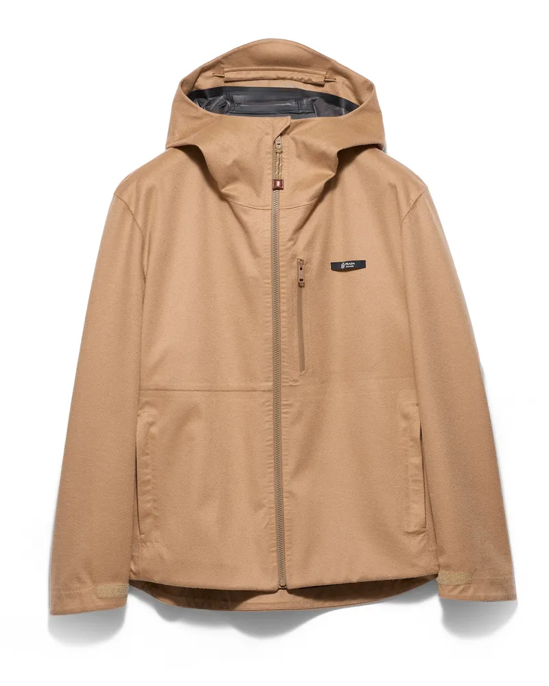 Prada Jacke Aus Kaschmir, Herren, Kamelbraun, Größe Kamelbraun