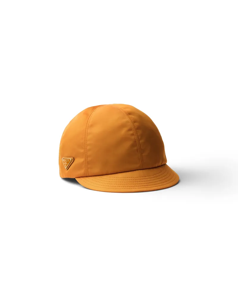 Prada Cap Aus Re-nylon, Damen, Amber, Größe Amber