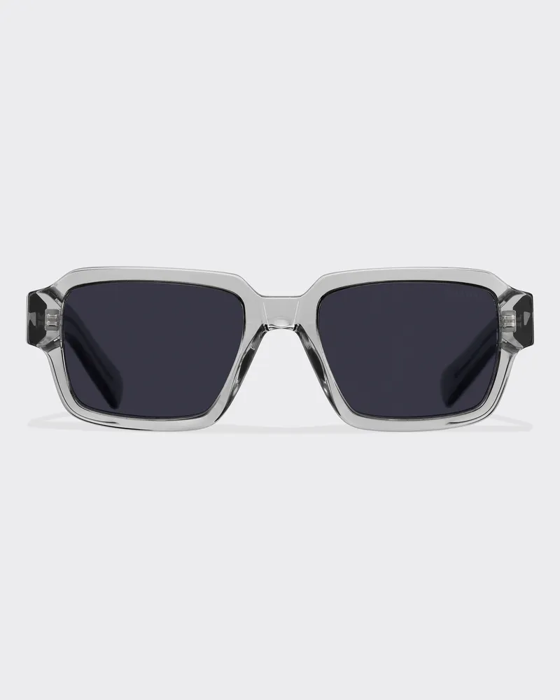 Prada Sonnenbrille mit  Logo Karbonkristallgläser