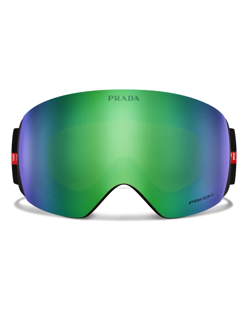 Prada Linea Rossa by Oakley Skibrille Grün
