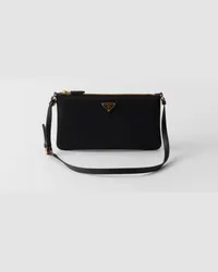 Prada Pouch aus Re-Nylon Schwarz