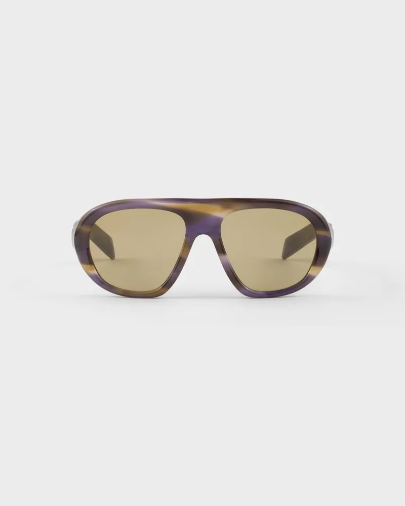 Prada Eyewear Collection Sonnenbrille Olivgrüne