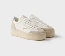 Downtown Bold Sneaker aus Nappa-Leder und Wildleder