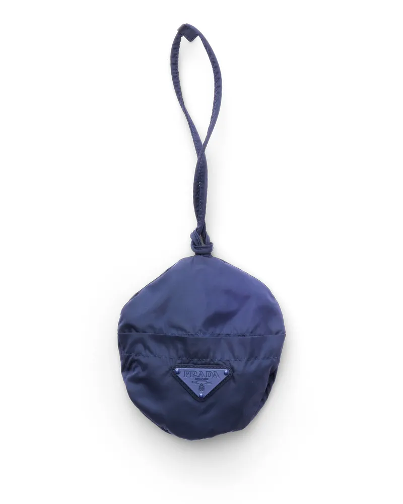 Prada Faltbarer Fischerhut Aus Re-nylon, , Ostseeblau, Größe Ostseeblau