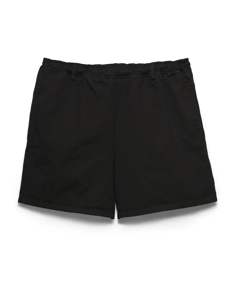 Prada Twill-badehose, Herren, Asphaltgrau, Größe Asphaltgrau