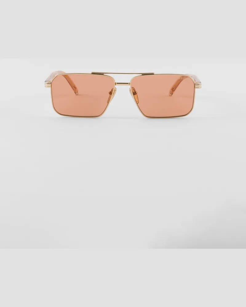 Prada Sonnenbrille mit  Logo Gläser