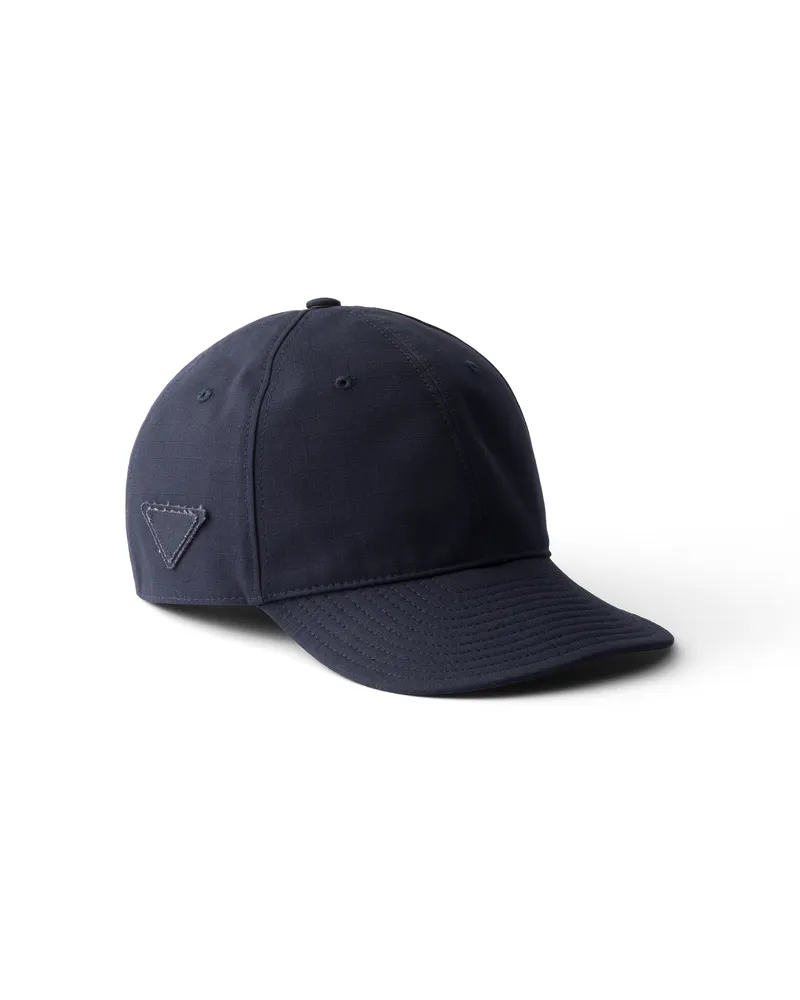 Prada Baseballkappe Aus Funktionsgewebe, Herren, Blau, Größe Blau