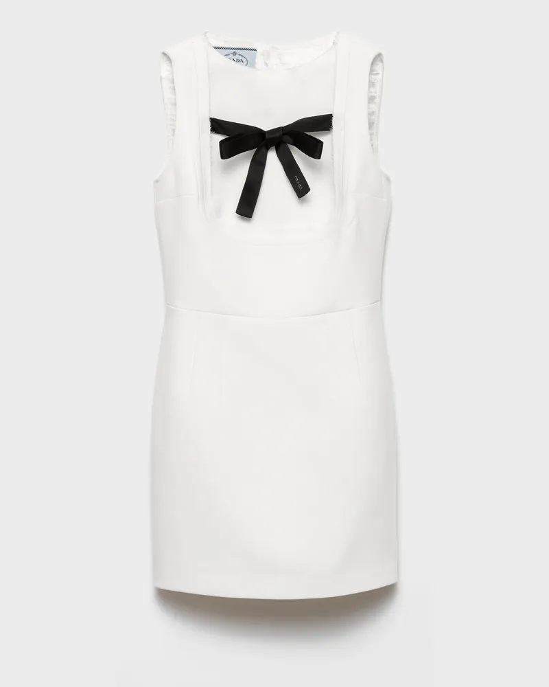 Prada Kleid aus Natté Weiss