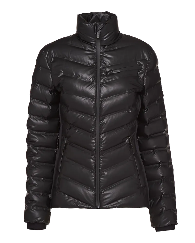 Prada Steppjacke aus Light Re-Nylon Schwarz
