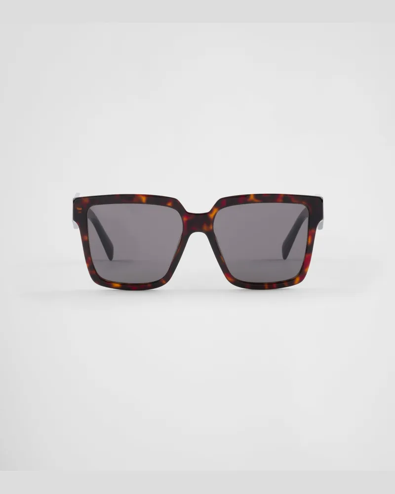 Prada Sonnenbrille mit  Logo Gläser