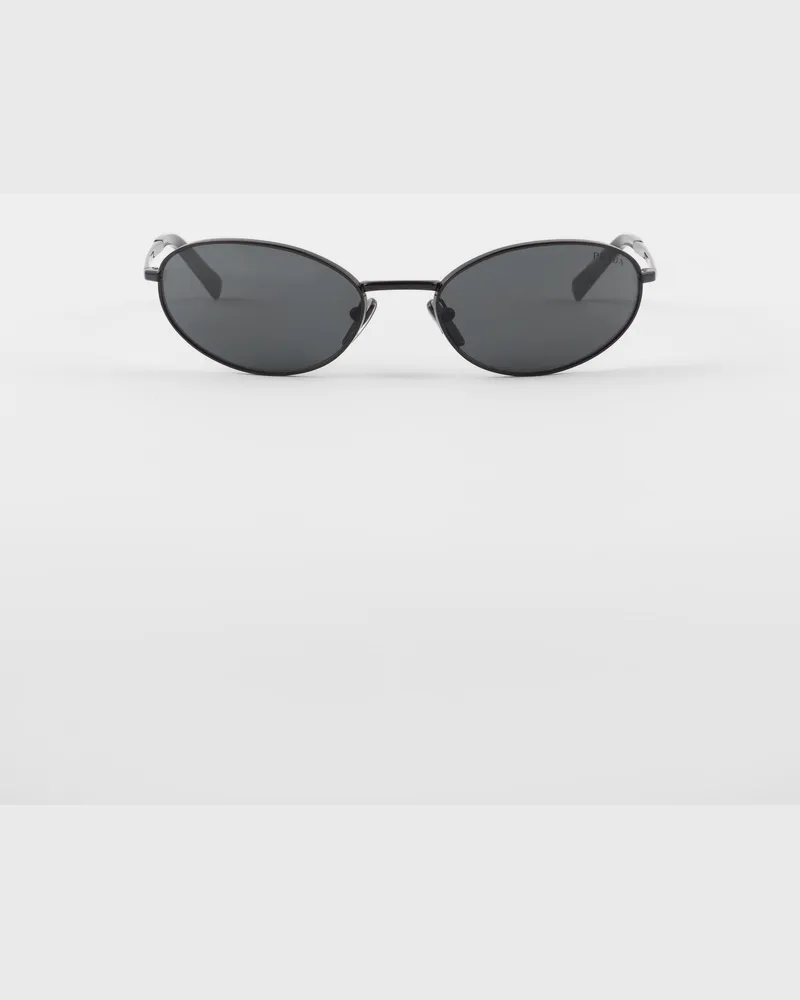 Prada Sonnenbrille mit  Logo Diamant-gläser