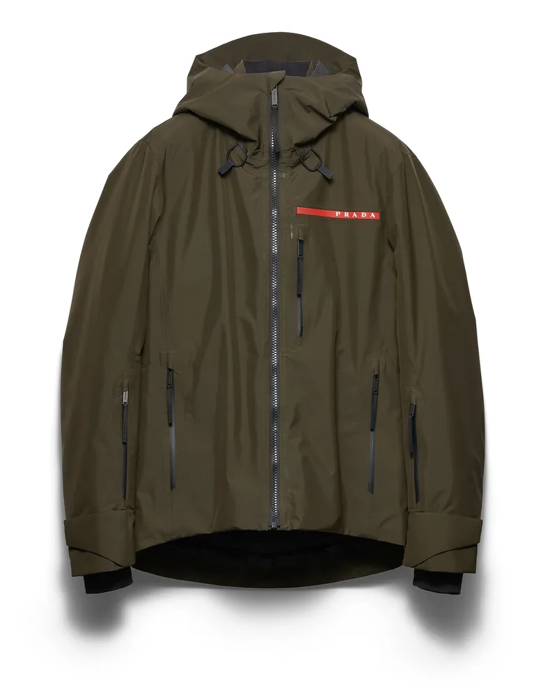 Prada Blousonjacke Aus Extreme-tex, Herren, Waldgrün, Größe Waldgrün