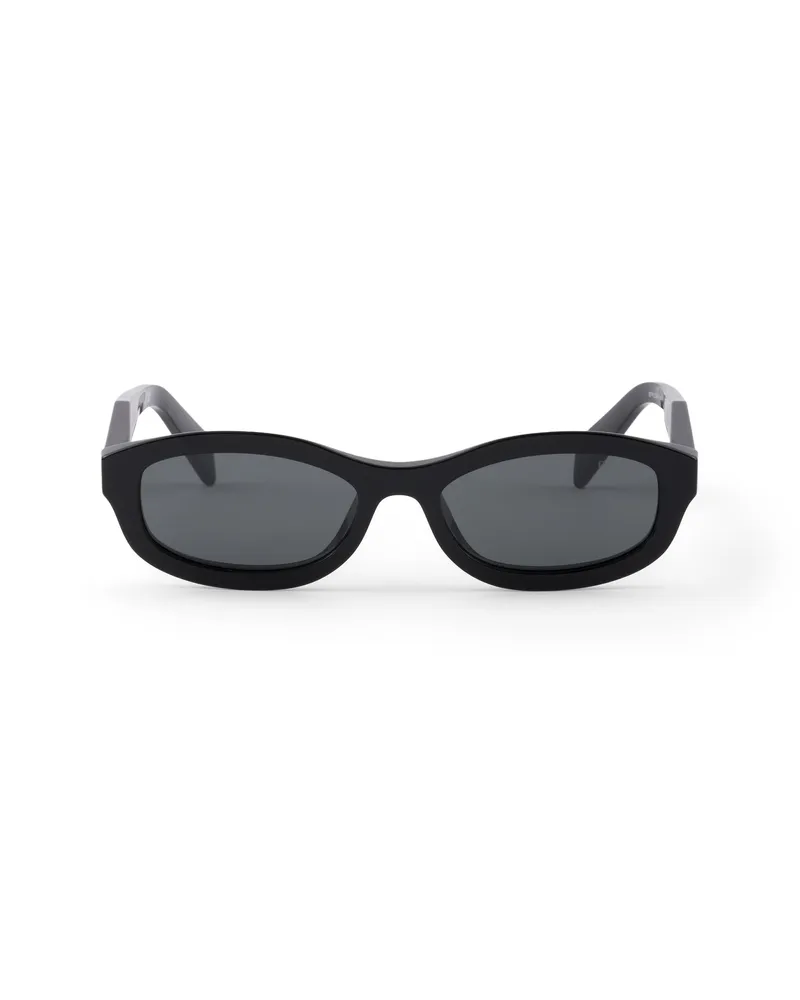 Prada Sunglasses With  Logo, Damen, Schiefergraue Gläser Schiefergraue