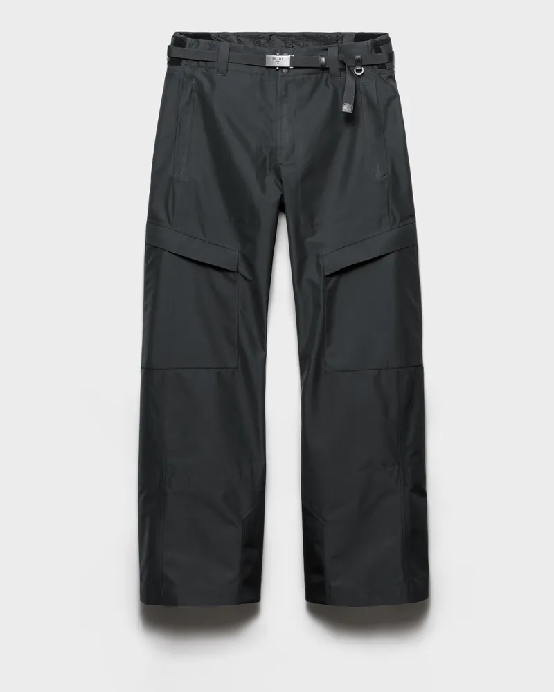 Prada Skihose aus Funktionsgewebe Schwarz