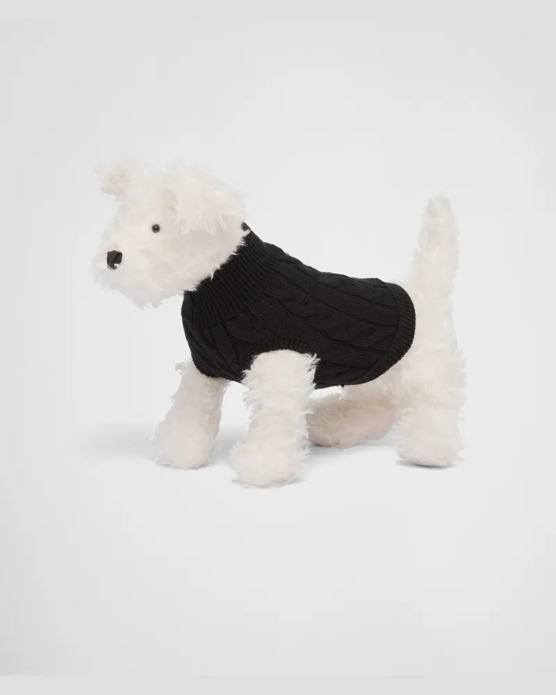 Prada Pullover aus Wolle Schwarz