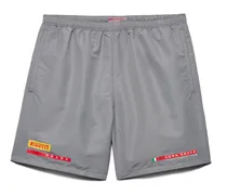 Luna Rossa Pirelli Badehose Aus Funktionsgewebe, Herren, Grau, Größe