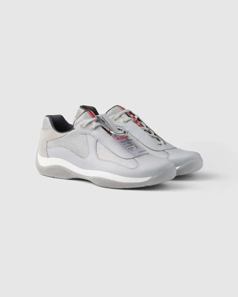 Prada America’s Cup Original Sneaker Perlgrau