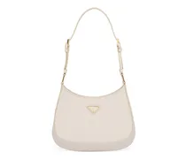 Cleo Tasche Aus Lackleder, Damen, Elfenbein