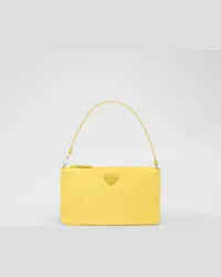 Prada Mini Bag aus Re-Nylon Zitronengelb