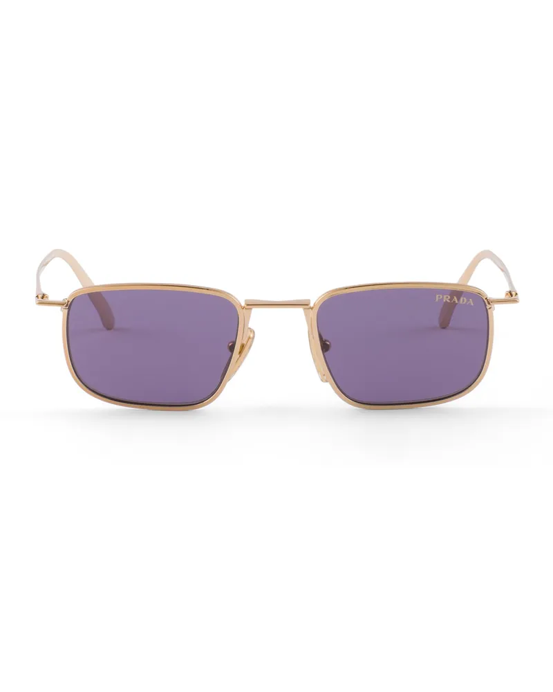 Prada Sonnenbrille Mit  Logo, Herren, Maulbeergläser Maulbeergläser