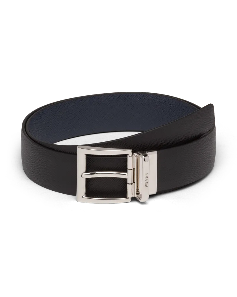 Prada Gürtel Schwarz