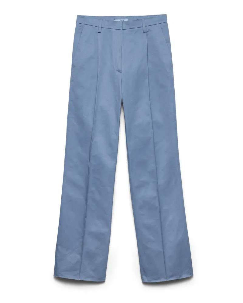 Prada Chino-hose, Damen, Fliegerblau, Größe Fliegerblau