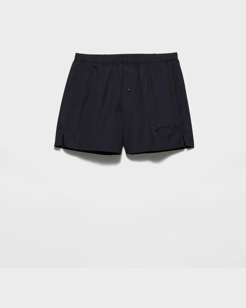 Prada Boxershorts aus Baumwolle Blau