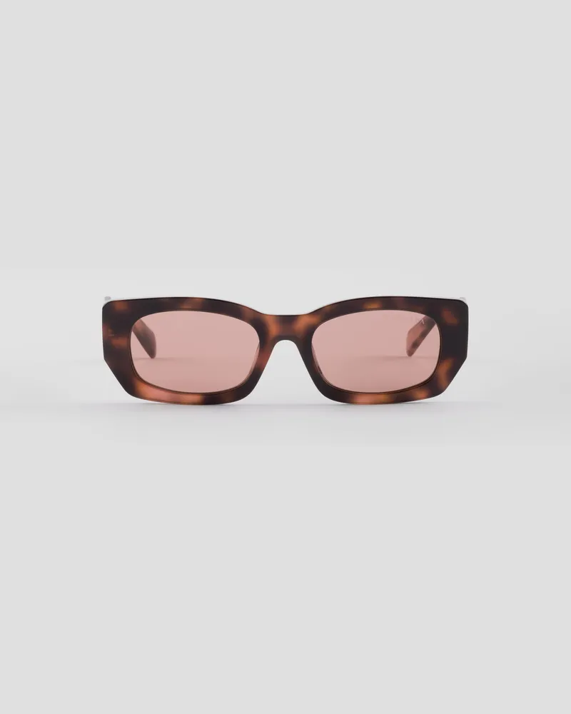 Prada Sonnenbrille mit  Logo Gläser