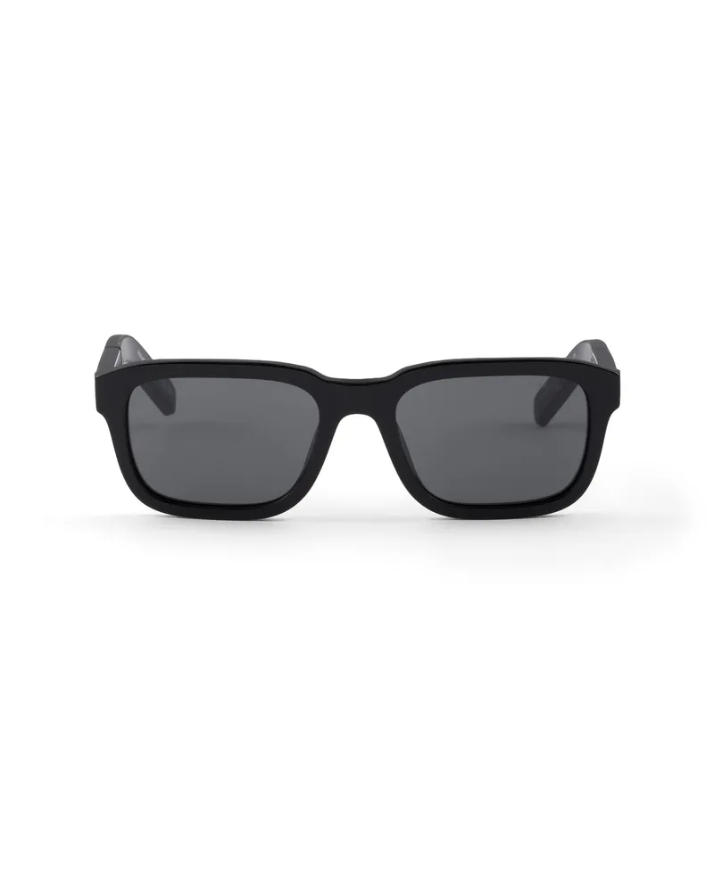 Prada Sonnenbrille Mit  Logo, Herren, Schiefergläser Schiefergläser