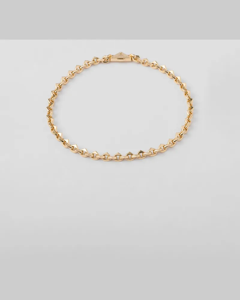 Prada Eternal Gold Halskette – Gelbgold Gold