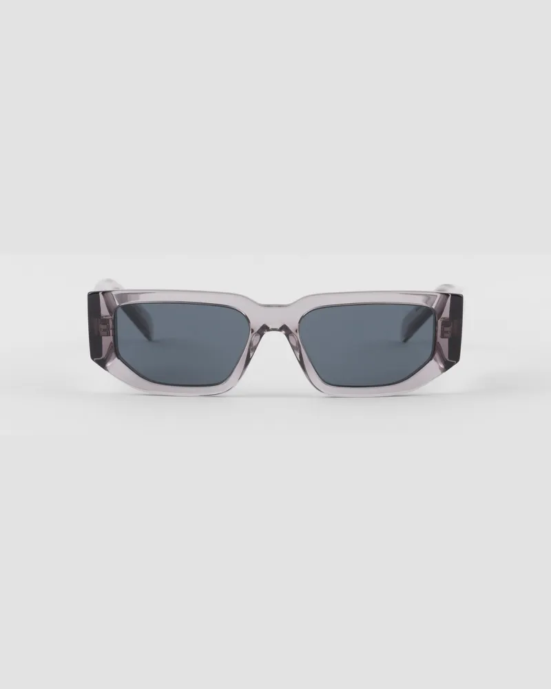 Prada Sonnenbrille mit Triangolo-Logo Gläser
