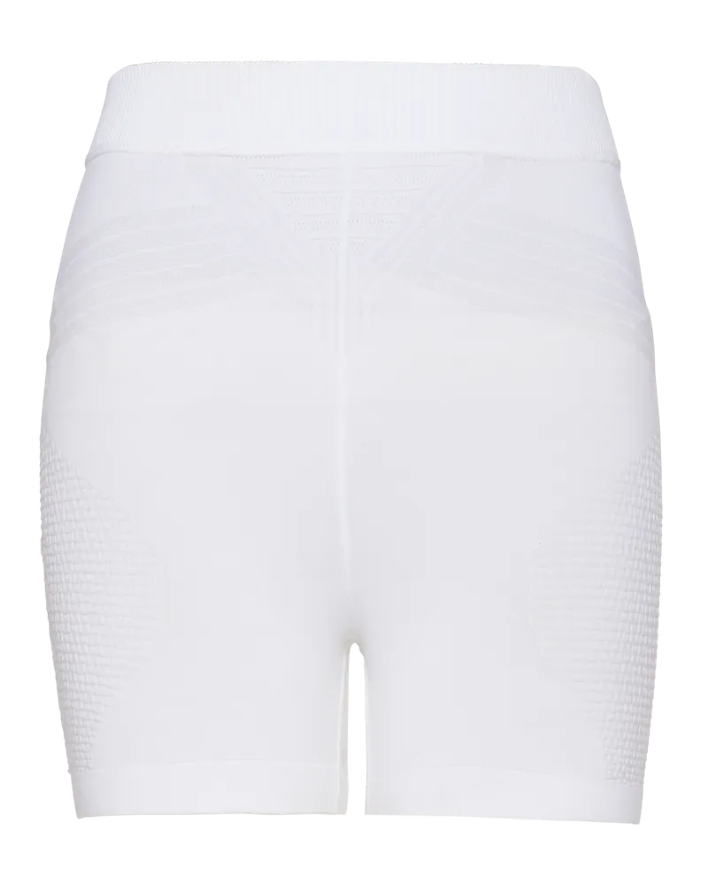 Prada Shorts aus Soft Rec Polyester Weiss