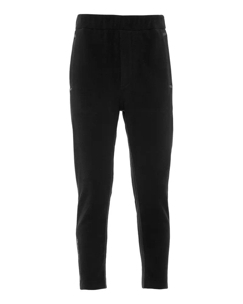 Prada Hose Aus Funktionsgewebe Mit Hitzeversiegeltem Band, Herren, Schwarz, Größe Schwarz