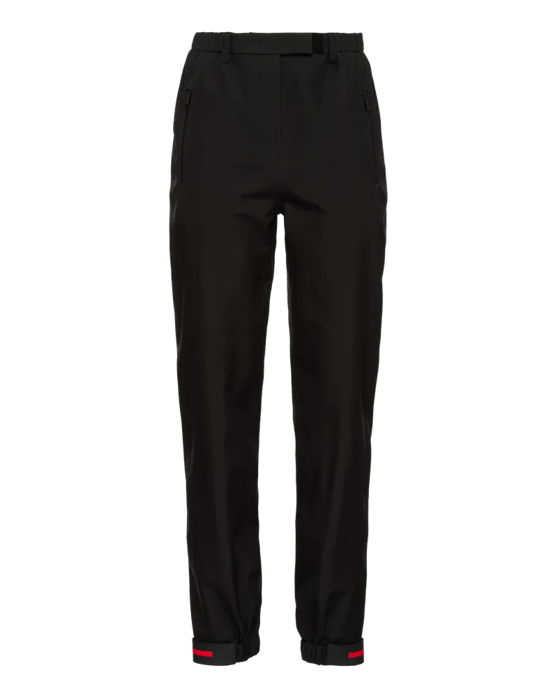 Prada Hose aus Active Re-Nylon Schwarz