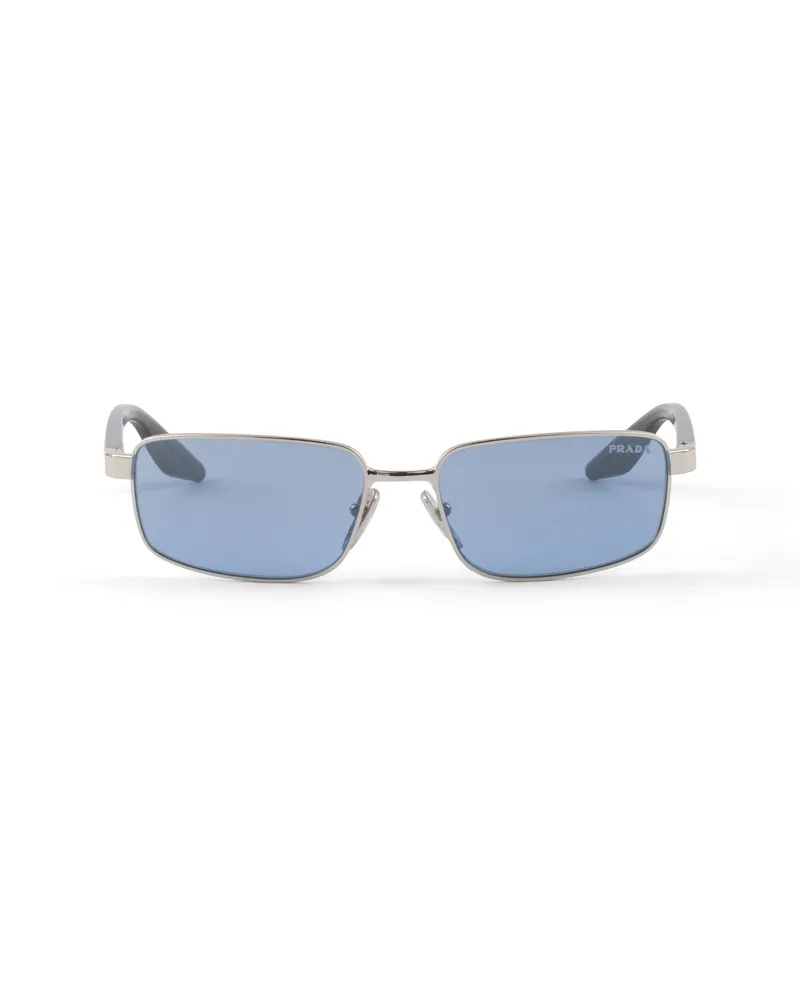 Prada Linea Rossa Sonnenbrille, Herren, Blaue Gläser Blaue