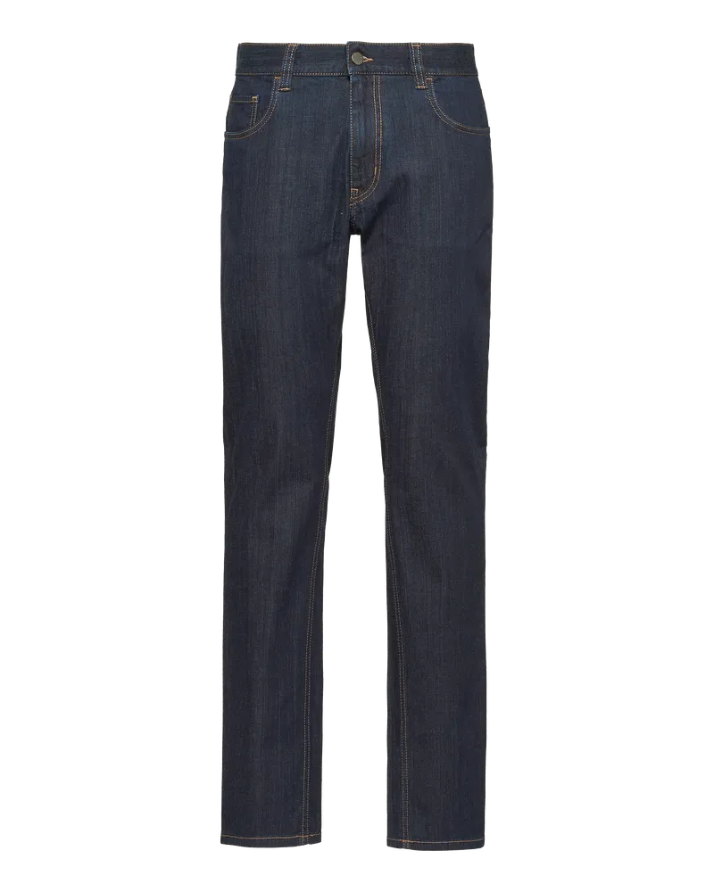 Prada Denim-Hose Blau