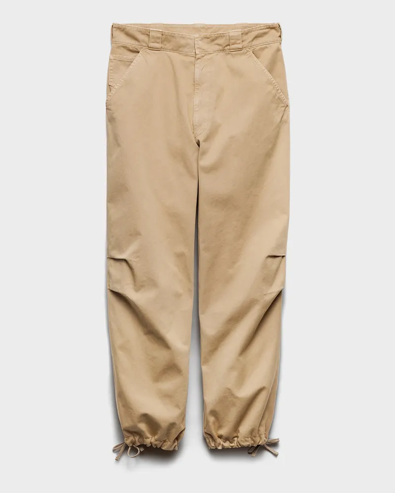Prada Hose aus Baumwolle Kordel
