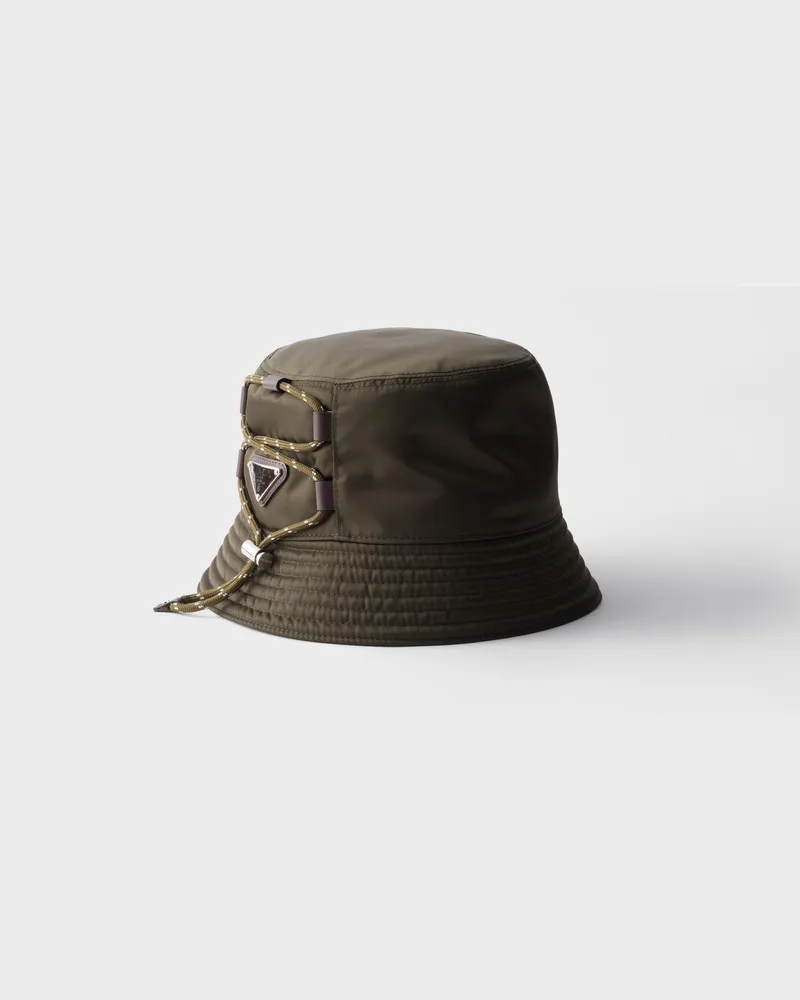 Prada Speedrock Fischerhut aus Re-Nylon Camouflage