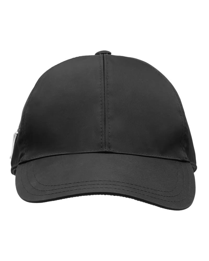 Prada Baseballkappe Aus Re-nylon, Damen, Schwarz, Größe Schwarz