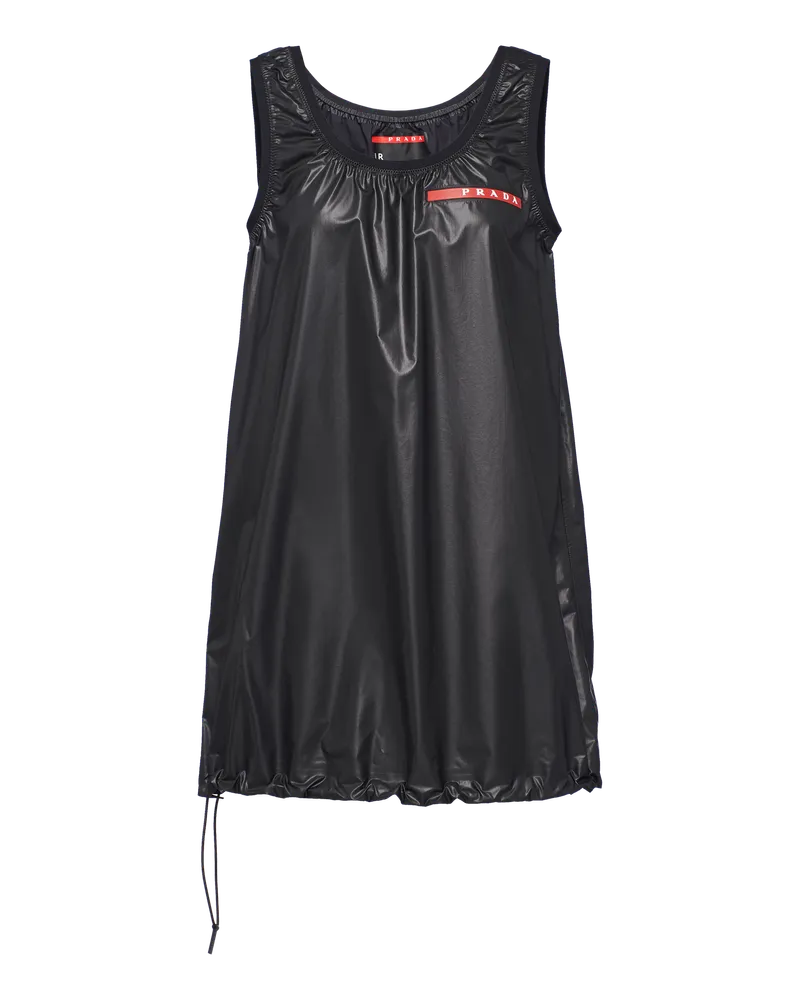 Prada Tanktop aus Light Re-Nylon Schwarz