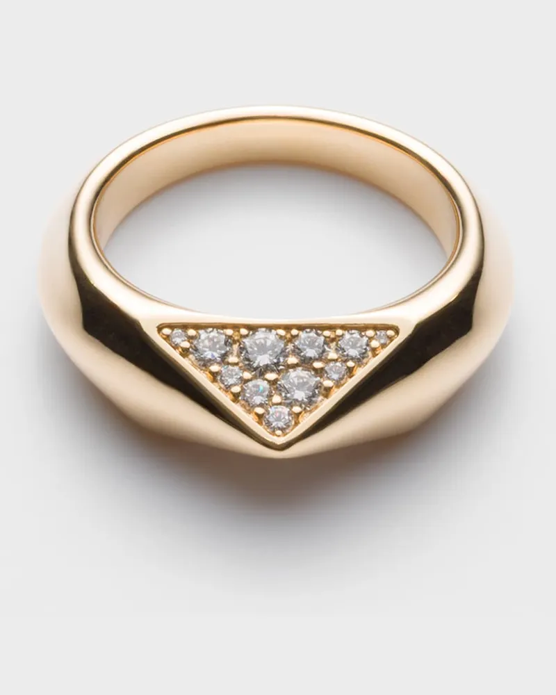 Prada Eternal Gold Ring - Gelbgold und Diamanten Gold