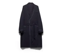 Bademantel Aus Kaschmir, Herren, Blau, Größe