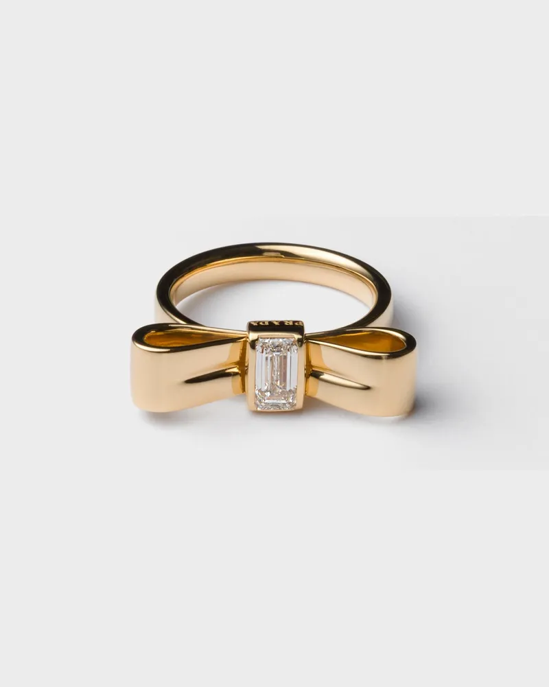 Prada Eternal Gold Ring – Gelbgold mit Diamanten aus dem Labor Gold