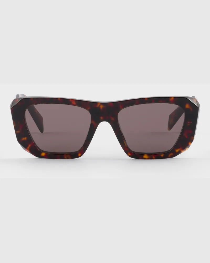 Prada Symbole Sonnenbrille Kaffeebraune