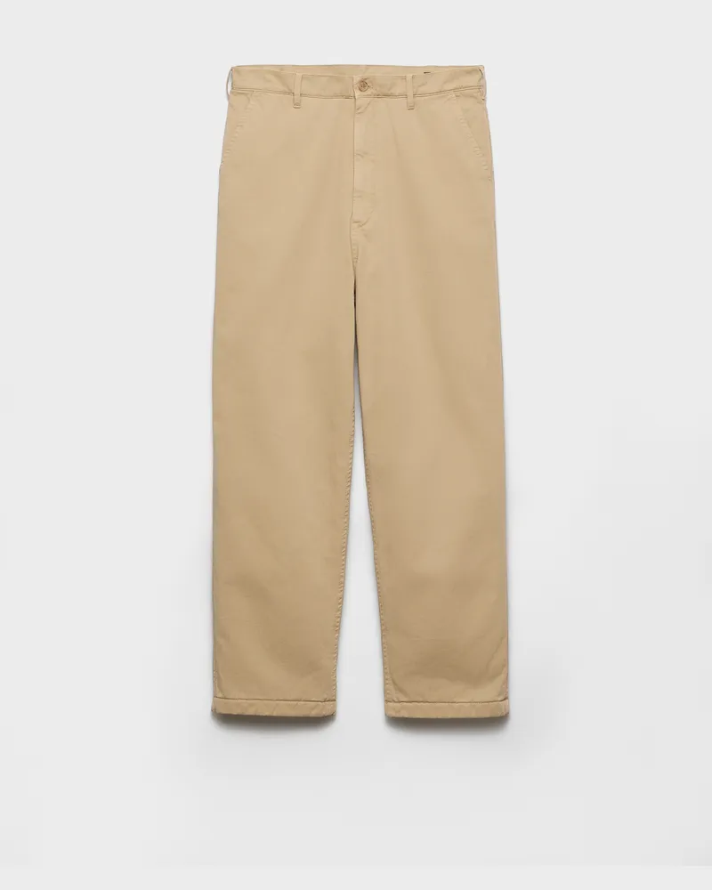 Prada Hose aus Baumwolle Kordel