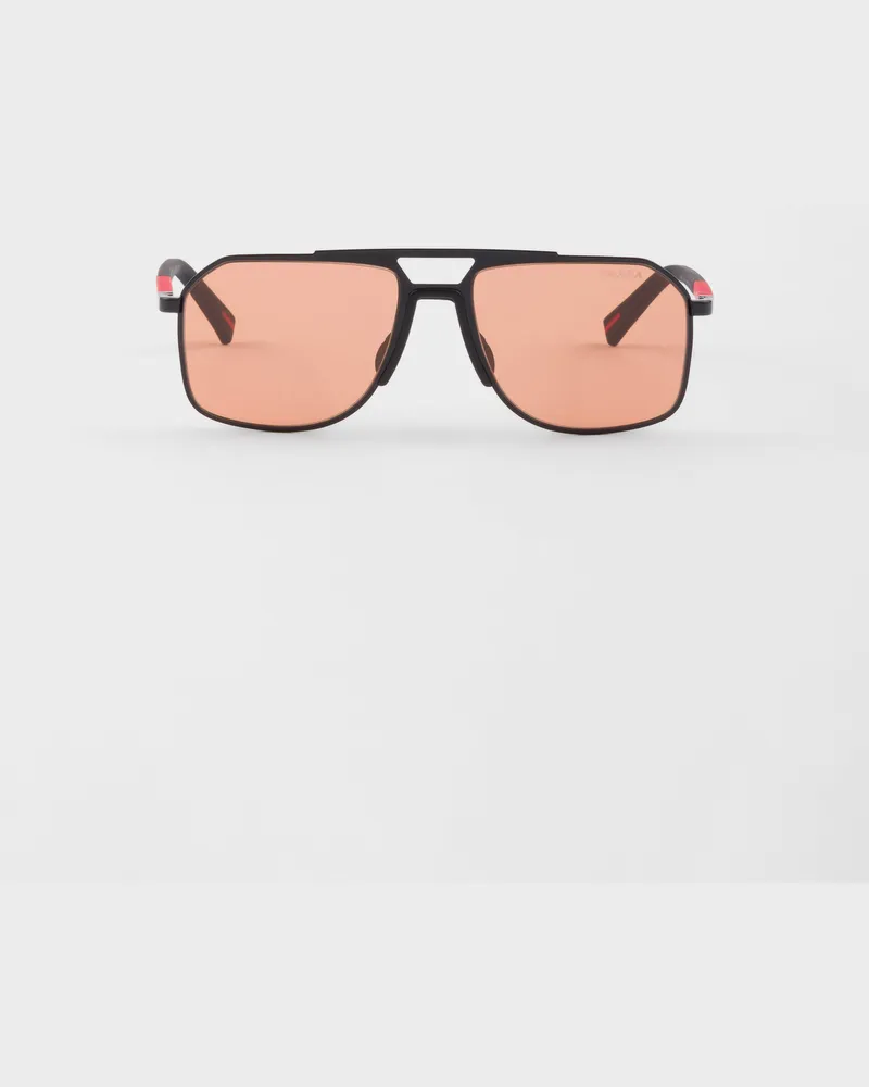 Prada Linea Rossa Sonnenbrille Orangefarbene