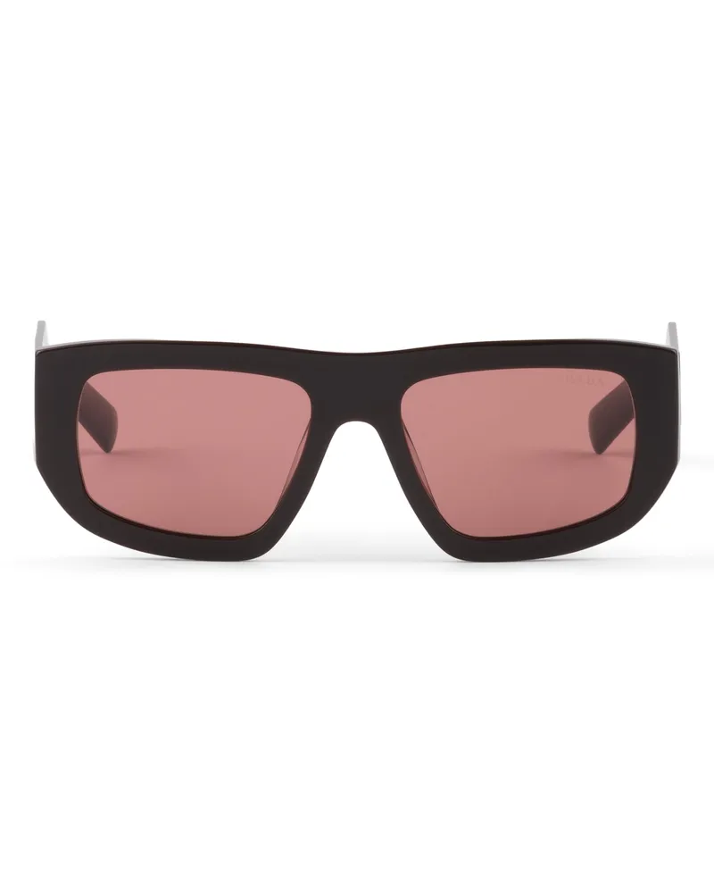 Prada Sonnenbrille Mit Triangolo-logo, Damen, Zigarrengläser Zigarrengläser