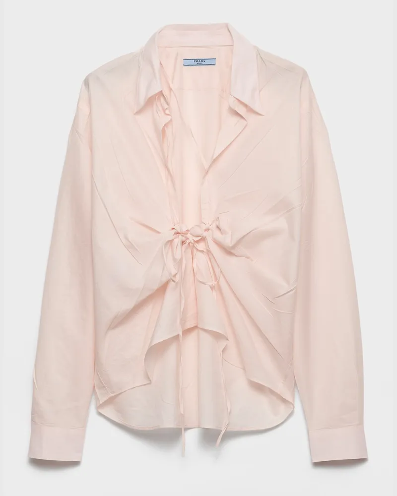 Prada Hemd aus Baumwolle Rosa